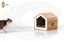 Cat House Modern Nightstand Pet House Cat bed Cat Crate Wood Cat Hoouse Peet House CAT305f.webp
