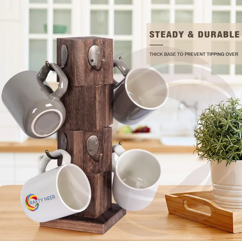 Tea Cup Drip Cup Holder,Cofee Drip Cup Holder Key Holder Stand, and Storage Rack KRO002g.webp