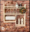 Kitchen rack multi Functional Kitchen Rack organizer Shelve Jar Rack Storage Shelf Cabinet Stand KRO010 copy.webp