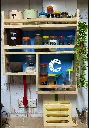Kitchen rack multi Functional Kitchen Rack organizer Shelve Jar Rack Storage Shelf Cabinet Stand KRO010bcb copy.webp