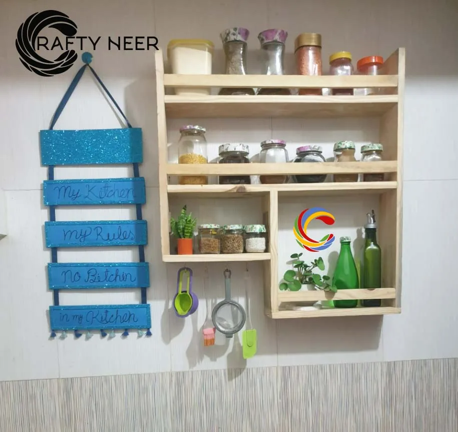 Kitchen rack multi Functional Kitchen Rack organizer Shelve Jar Rack Storage Shelf Cabinet Stand KRO010s copy.webp