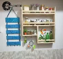 Kitchen rack multi Functional Kitchen Rack organizer Shelve Jar Rack Storage Shelf Cabinet Stand KRO010s copy.webp