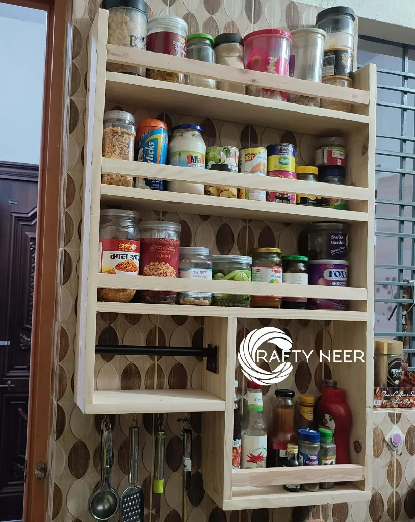 Kitchen rack multi Functional Kitchen Rack organizer Shelve Jar Rack Storage Shelf Cabinet Stand SKsdsdwO15 copy.webp