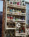 Kitchen rack multi Functional Kitchen Rack organizer Shelve Jar Rack Storage Shelf Cabinet Stand SKsdsdwO15 copy.webp