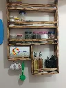 Kitchen rack multi Functional Kitchen Rack organizer Shelve Jar Rack Storage Shelf Cabinet Stand KRO011 copy.webp
