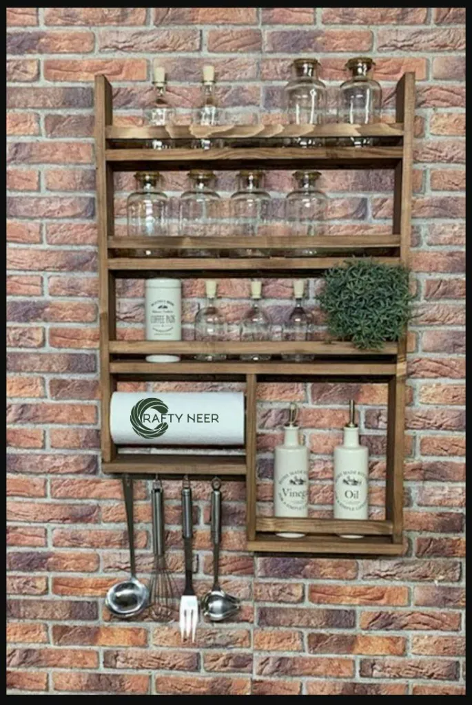Kitchen rack multi Functional Kitchen Rack organizer Shelve Jar Rack Storage Shelf Cabinet Stand KRO011aa copy.webp