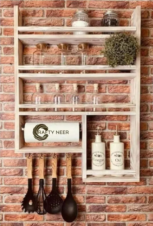 Kitchen rack multi Functional Kitchen Rack organizer Shelve Jar Rack Storage Shelf Cabinet Stand KRO011a copy.webp
