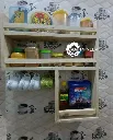Kitchen rack multi Functional Kitchen Rack organizer Shelve Jar Rack Storage Shelf Cabinet Stand KRO012f copy.webp