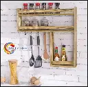 Kitchen rack multi Functional Kitchen Rack organizer Shelve Jar Rack Storage Shelf Cabinet Stand KRO012c copy.webp