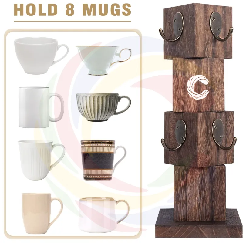 Tea Cup Drip Cup Holder,Cofee Drip Cup Holder Key Holder Stand, and Storage Rack KRO002e.webp