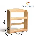 Kitchen rack multi Functional Kitchen Rack organizer Shelve Jar Rack Storage Shelf Cabinet Stand SKO017 copy.webp