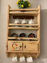 Kitchen rack multi Functional Kitchen Rack organizer Shelve Jar Rack Storage Shelf Cabinet Stand SKO019bc copy.webp