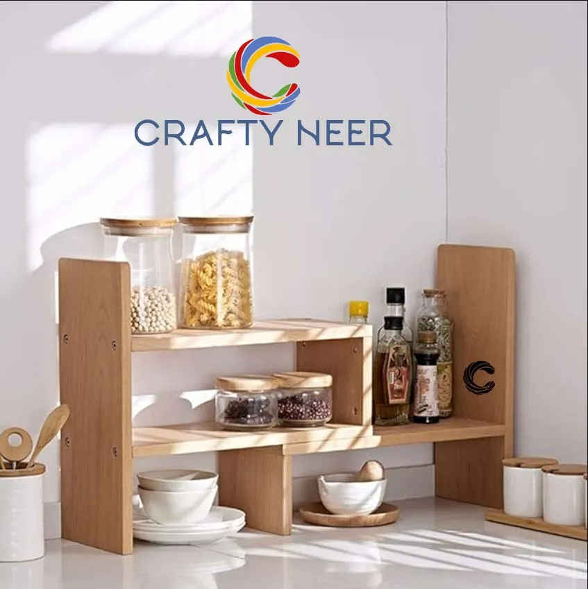 Kitchen rack multi Functional Kitchen Rack organizer Shelve Jar Rack Storage Shelf Cabinet Stand SKO020sd copy.webp