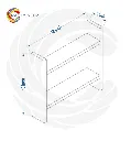 Kitchen rack multi Functional Kitchen Rack organizer Shelve Jar Rack Storage Shelf Cabinet Stand SKO023a copy.webp