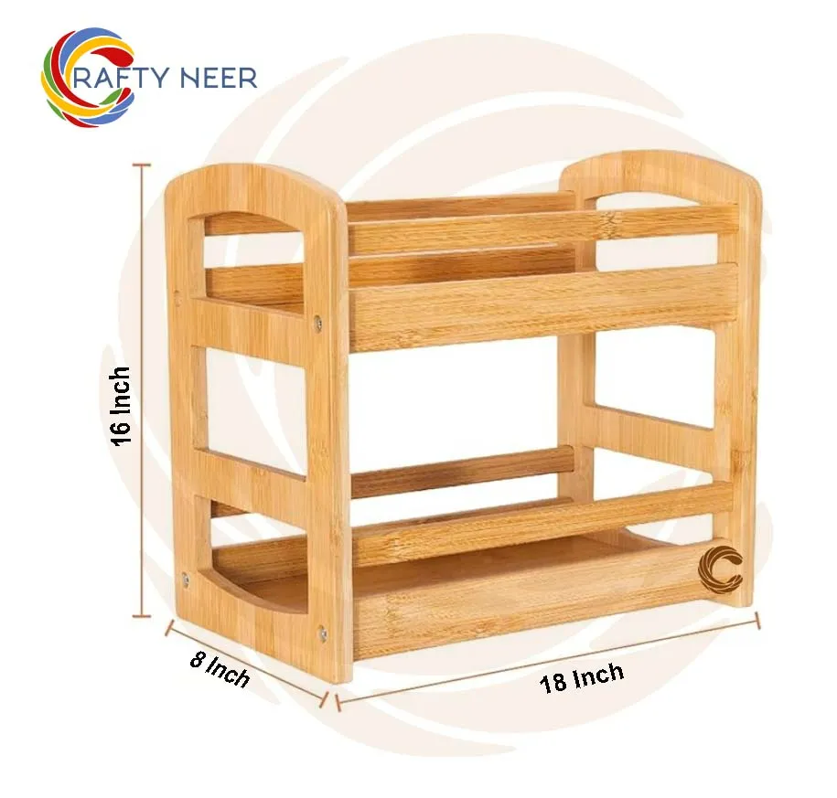 Kitchen rack multi Functional Kitchen Rack organizer Shelve Jar Rack Storage Shelf Cabinet Stand SKO025xxzx copy.webp
