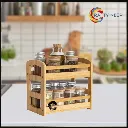 Kitchen rack multi Functional Kitchen Rack organizer Shelve Jar Rack Storage Shelf Cabinet Stand SKO025c copy.webp