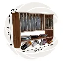 Kitchen rack multi Functional Kitchen Rack organizer Shelve Jar Rack Storage Shelf Cabinet Stand SKO028ss copy.webp