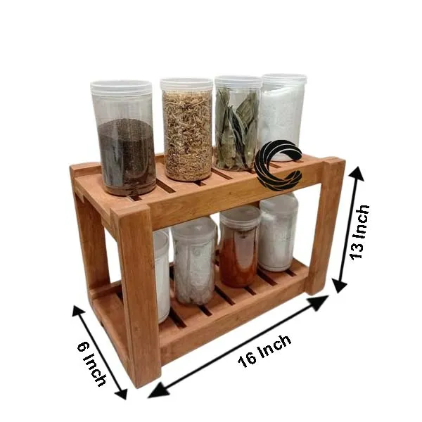 Kitchen rack multi Functional Kitchen Rack organizer Shelve Jar Rack Storage Shelf Cabinet Stand SKO031a copy.webp