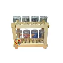 Kitchen rack multi Functional Kitchen Rack organizer Shelve Jar Rack Storage Shelf Cabinet Stand SKO031da copy.webp