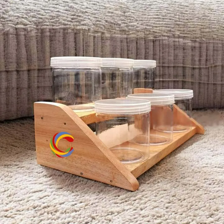 Kitchen rack multi Functional Kitchen Rack organizer Shelve Jar Rack Storage Shelf Cabinet Stand SKO033av copy.webp