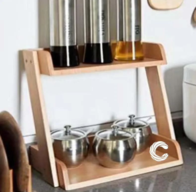 Kitchen rack multi Functional Kitchen Rack organizer Shelve Jar Rack Storage Shelf Cabinet Stand SKO035bdsca copy.webp