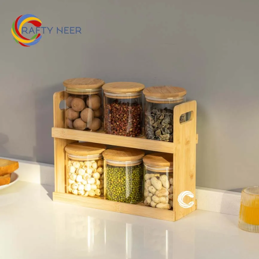 Kitchen rack multi Functional Kitchen Rack organizer Shelve Jar Rack Storage Shelf Cabinet Stand SKO036sa copy.webp