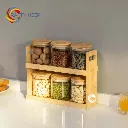 Kitchen rack multi Functional Kitchen Rack organizer Shelve Jar Rack Storage Shelf Cabinet Stand SKO036sa copy.webp
