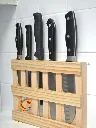 Wooden Knife Holder, 5 Slot Types, Wall iiMounted Knife Rack Model KRO037ca copy.webp