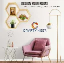 Floating Shelf Wall Hanging Shelves Wall Hanging Durable Shelves for Living Room Bedroom Kitchen WL1003a copy.webp
