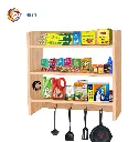 Kitchen rack multi Functional Kitchen Rack organizer Shelve Jar Rack Storage Shelf Cabinet Stand KRO007HH.webp