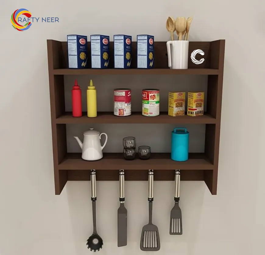 Kitchen rack multi Functional Kitchen Rack organizer Shelve Jar Rack Storage Shelf Cabinet Stand KRO007.webp