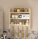 Kitchen rack multi Functional Kitchen Rack organizer Shelve Jar Rack Storage Shelf Cabinet Stand KRO007g.webp
