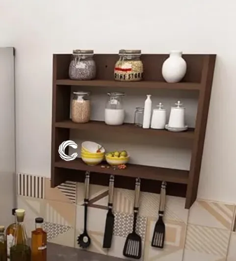 Kitchen rack multi Functional Kitchen Rack organizer Shelve Jar Rack Storage Shelf Cabinet Stand KRO007b.webp