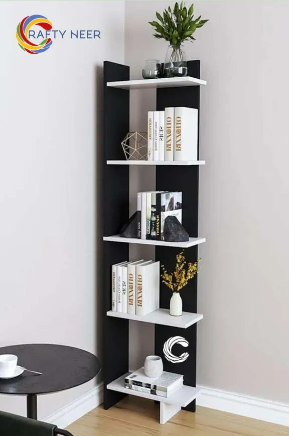 Book Shelf Bookcase Bookshelf Stand showpiece shelf Stand Shalves501cd copy.webp