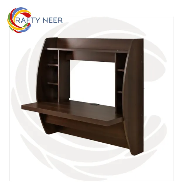 Computer Desk Reading Table - Versatile Wall Mounted Modern Desk for Small Spaces Efficient with Storagec.webp