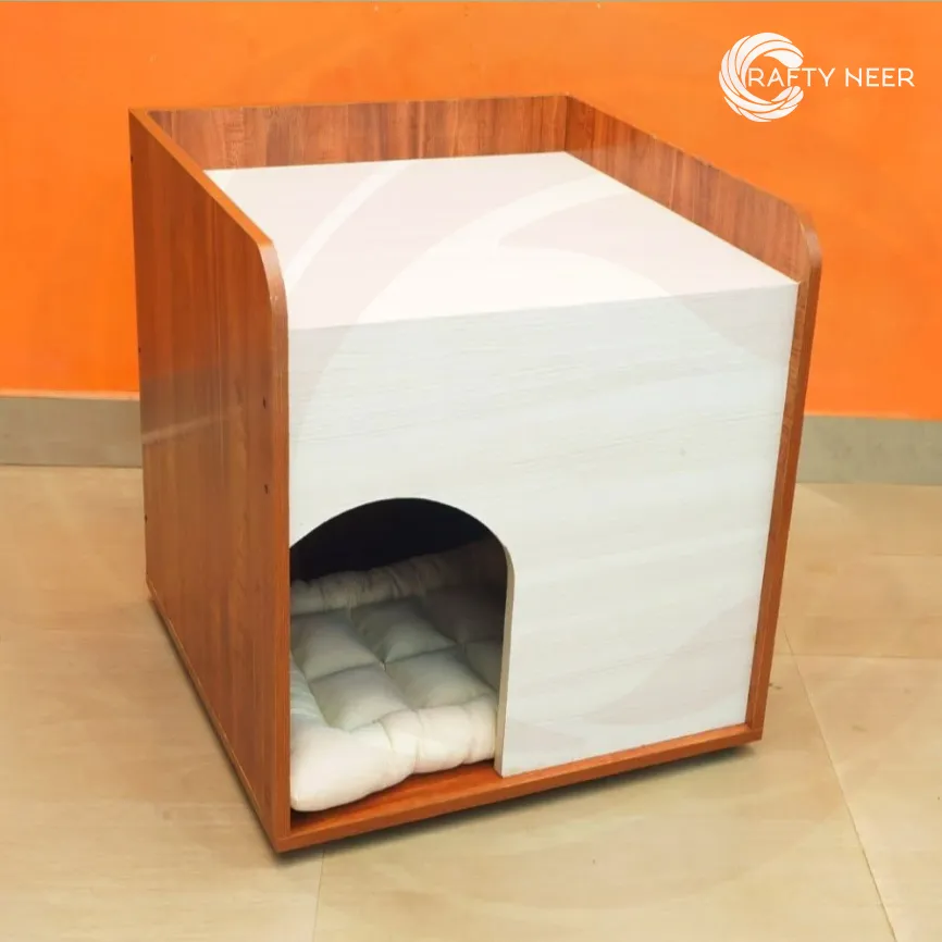 Cat House Modern Nightstand Pet House Cat bed Cat Crate Cat Home Pet House 301b.webp