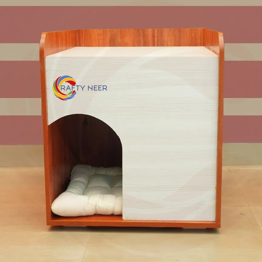 Cat House Modern Nightstand Pet House Cat bed Cat Crate Cat Home Pet House 301a.webp