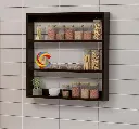 Kitchen storage rack multi Functional Kitchen Rack organizer Shelve Jar Rack Storage Shelf Cabinet Stand Model : KRO009
