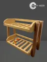 Kitchen storage rack multi Functional Kitchen Rack organizer Shelve Jar Rack Storage Shelf Cabinet Stand Model : KRO018