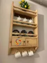 Kitchen storage rack multi Functional Kitchen Rack organizer Shelve Jar Rack Storage Shelf Cabinet Stand Model : KRO019