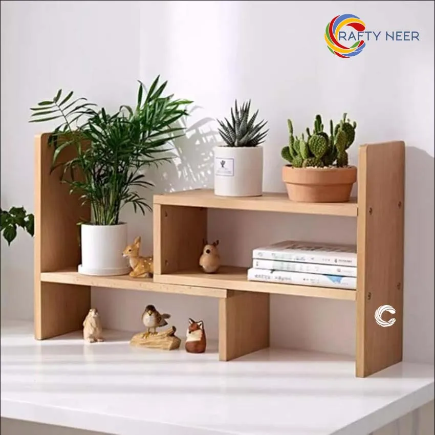 Kitchen storage rack multi Functional Kitchen Rack organizer Shelve Jar Rack Storage Shelf Cabinet Stand Model : KRO020 (Albino Oak)