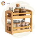 Kitchen storage rack multi Functional Kitchen Rack organizer Shelve Jar Rack Storage Shelf Cabinet Stand Model : KRO025