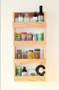 Kitchen storage rack multi Functional Kitchen Rack organizer Shelve Jar Rack Storage Shelf Cabinet Stand Model : KRO026