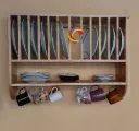Kitchen storage rack multi Functional Kitchen Rack organizer Shelve Jar Rack Storage Shelf Cabinet Stand Model : KRO028