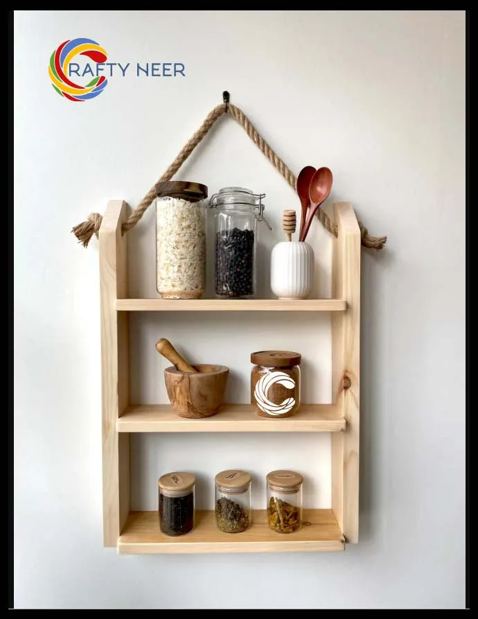 Kitchen storage rack multi Functional Kitchen Rack organizer Shelve Jar Rack Storage Shelf Cabinet Stand Model : KRO029