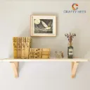 Modern Floating Book Shelf Multi-Purpose Wall Shelf Decorative  Floating Book Shelf Model : WL 1001