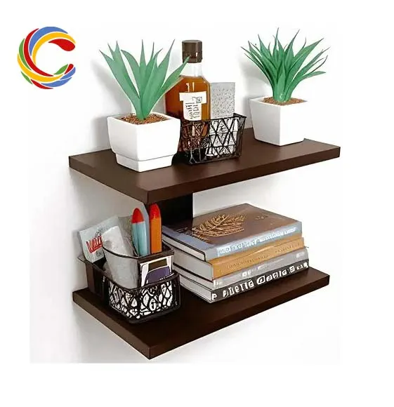 Modern Floating Book Shelf Multi-Purpose Wall Shelf Decorative  Floating Book Shelf Model : WL 1002 (Albino Oak)