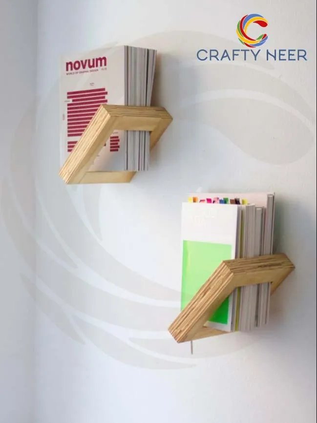 Modern Floating Book Shelf Multi-Purpose Wall Shelf Decorative  Floating Book Shelf Model : WL1008 (Albino Oak)