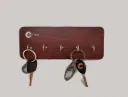 keyring Wall Mounted Key Holder With Shelf Hanging key holder key storage key hooks wall key holder key rack with shelf Model : Keyring2003