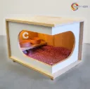 Cat House Modern Cozy Handcrafted Cat Cottage Model: Cat306